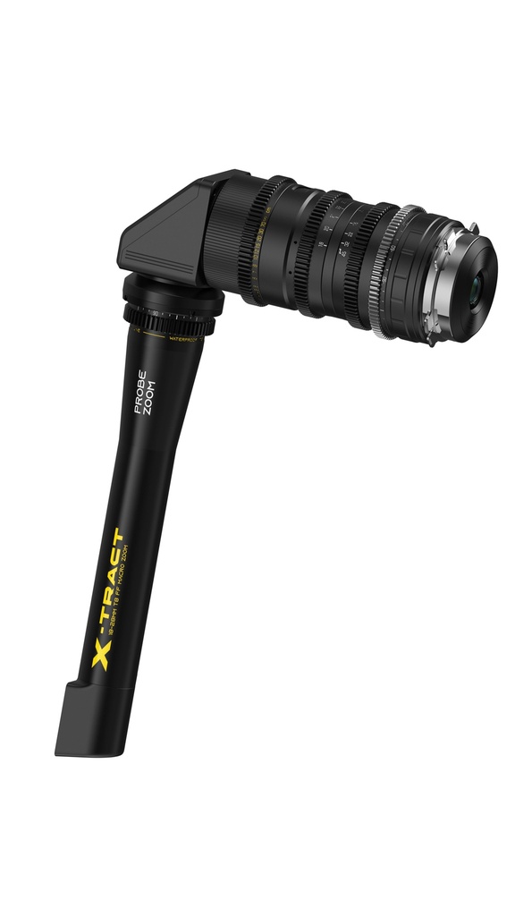 DZOFILM X-TRACT 18-28mm T.8 FF 360° Probe Macro Zoom Lens | Riwit